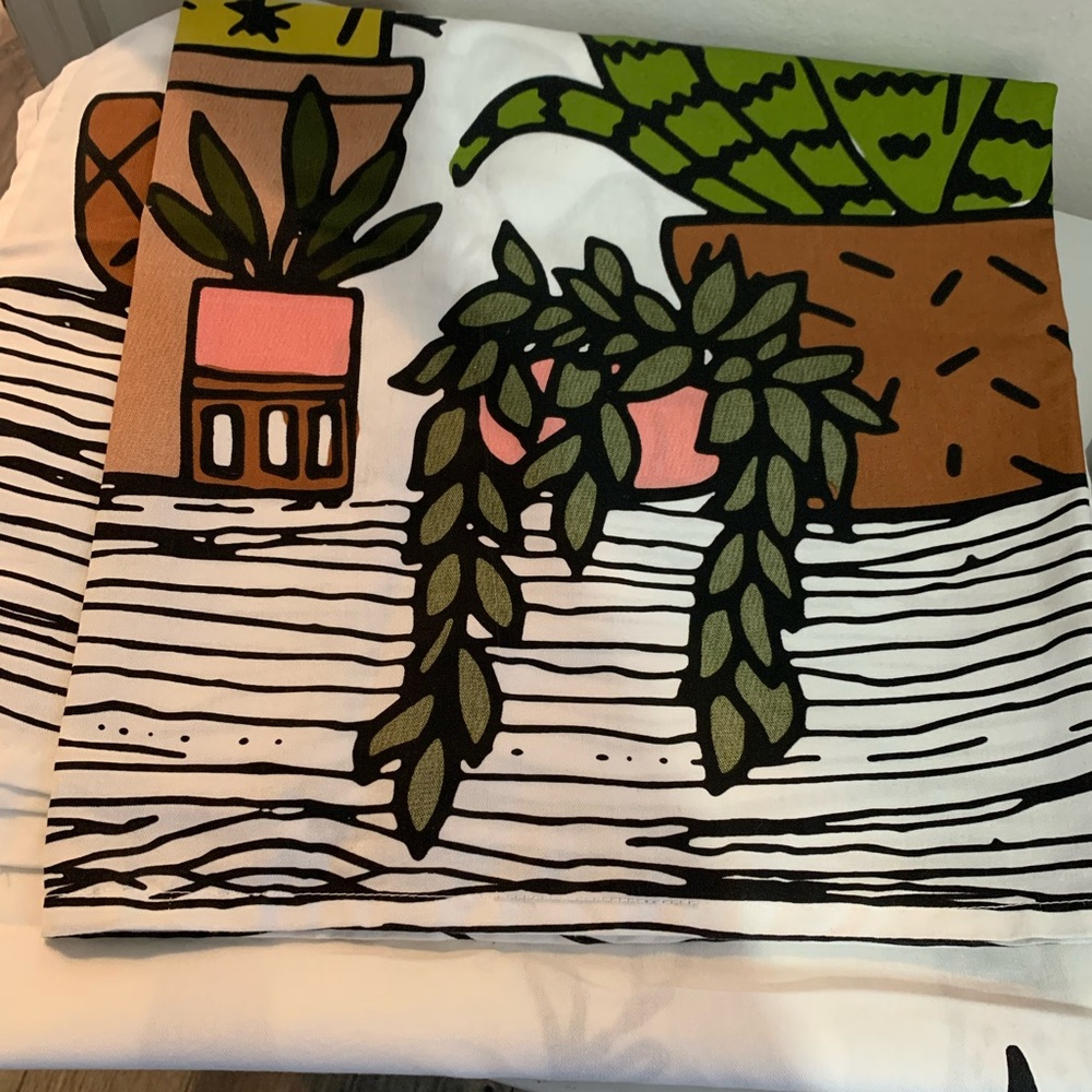 Cactus/succulent shower curtain